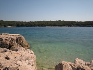 die Adria in Istrien, Kroatien