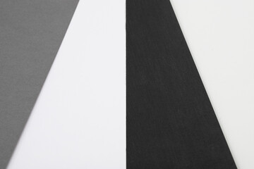 grey, white and black paper sheets, abstract, background