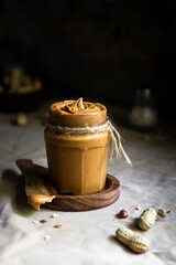 Home made peanut butter with salt 