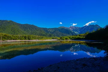 Fotobehang lake in the mountains © jimmymutophotography