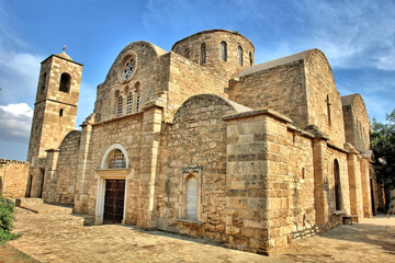 Fototapeta na wymiar St. Barnabas Church and tomb near Famagusta, North Cyprus