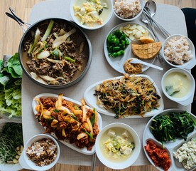 It is a healthy food that Koreans eat
