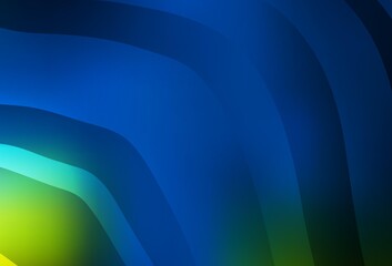 Dark Blue, Green vector abstract layout.