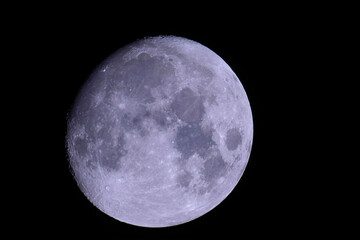 photograph of the big moon