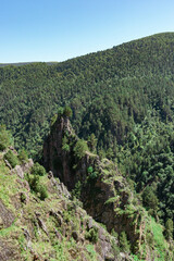Fototapeta na wymiar Scenic caucasus mountains
