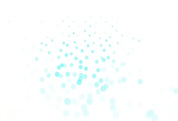 Light Blue, Green vector backdrop with dots.