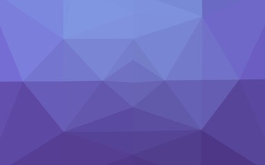 Light Purple vector abstract mosaic background. An elegant bright illustration with gradient. Template for a cell phone background.