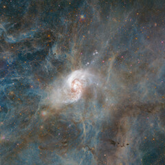 Nebula an interstellar cloud of star dust. Elements of this image furnished by NASA