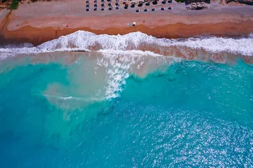 Foto op Canvas aerial views strange shapes on the seafront of Paphos Cyprus  © Valentinos Loucaides