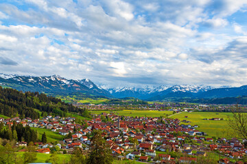 Burgberg - Allgäu - Panorama - Ausblick