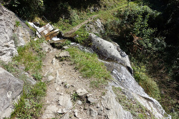 Vellauer Felsenweg, spektakulärer Wanderweg für Schwindelfreie