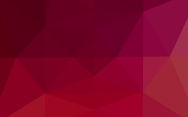 Light Purple vector blurry triangle texture. Brand new colorful illustration in with gradient. The best triangular design for your business.