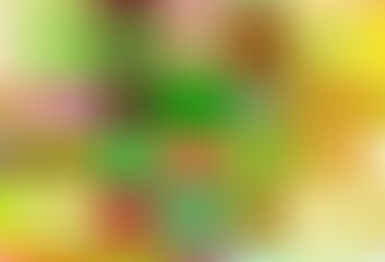 Light Orange vector abstract blurred background.