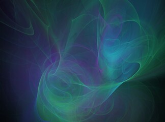 Computer generated abstract fractal background 