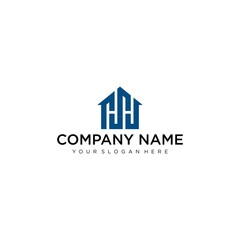 Letter H logo icon design template elements