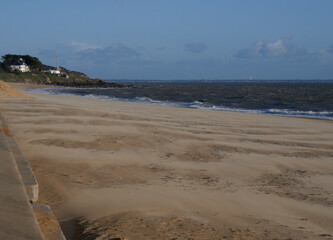 plage ventée