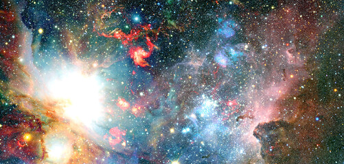 Endless universe. Elements of this image furnished by NASA © Supernova