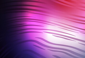 Obraz premium Dark Purple, Pink vector blurred bright pattern.