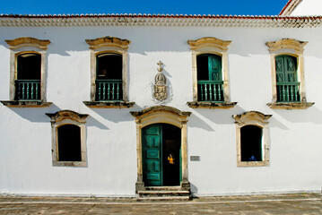 Fototapeta na wymiar San Francisco Convent, founded in 1693, at São Cristovão city, the 4th oldest city in Brazil, founded by Cristovão Barros in January 1th of 1590.