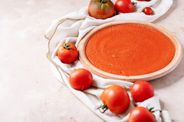 Homemade tomato soup