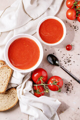 Homemade tomato soup