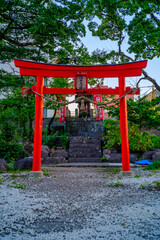 Fototapeta na wymiar Japanese garden gate