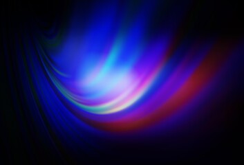 Dark Pink, Blue vector blurred shine abstract template.