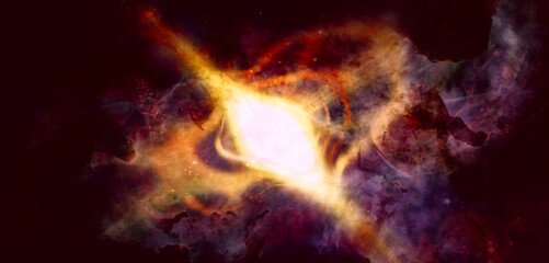 Spiral Galaxy. Elements of this image furnished by NASA