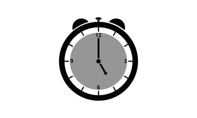 icon clock vector