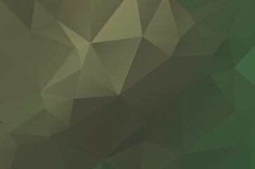 Obraz premium Dark Multicolor vector abstract Low Poly background. Colorful
