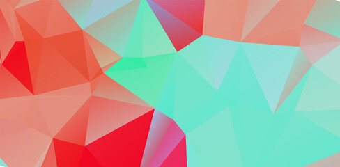 Light orange polygonal illustration