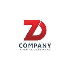 Initial 7D Logo Design Inspiration