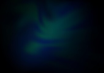 Dark BLUE vector blurred bright pattern. Colorful illustration in abstract style with gradient. The template for backgrounds of cell phones.