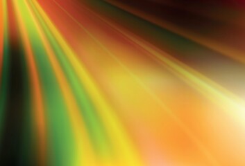 Obraz premium Light Orange vector blurred bright template.