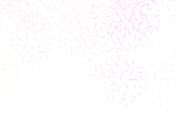 Light Pink, Yellow vector pattern with sharp lines.