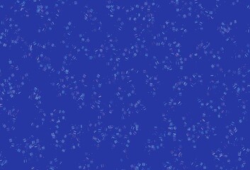 Light Pink, Blue vector texture with colored lines, dots.