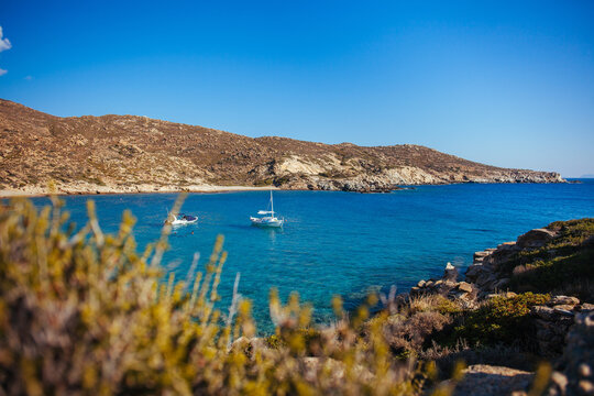 Private Beach in Ios, Greece