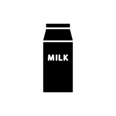 Milk Icon Design Vector Template Illustration
