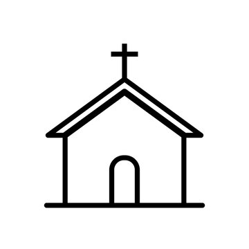 recommend clip art: Church Religion Building Icon Design Vector Template Illustration