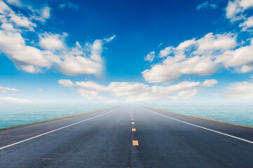 Fototapeta premium road to the sky