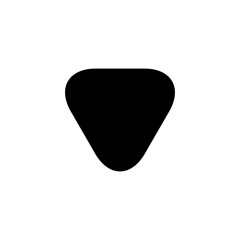 Pick Guitar Icon Design Vector Template Illustration