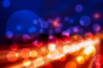 abstract background of colorful lights