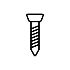 Screw Icon Design Vector Template Illustration