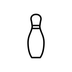 Bowling Icon Design Vector Template Illustration
