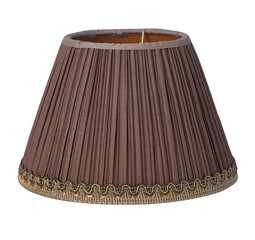 fabric lampshade isolated mockup for interior design