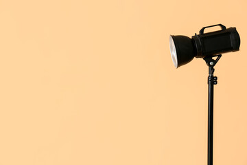 Modern equipment in photo studio