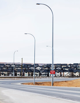 Suburban sprawl.