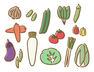 野菜 素材 イラスト