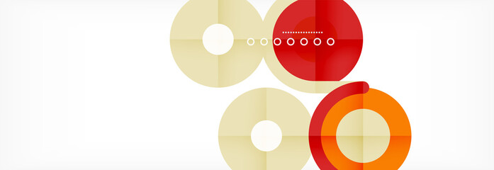 Circles and lines abstract background for covers, banners, flyers and posters and other templates