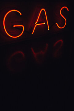 Gas Neon Sign